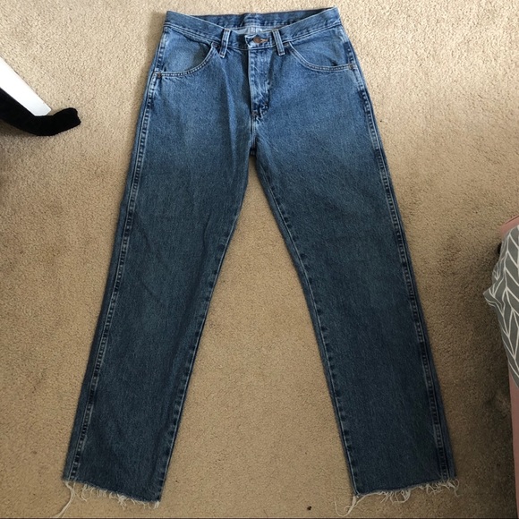 Vintage Rustler Women's Denim Jeans Straight Legs - Picture 8 of 8